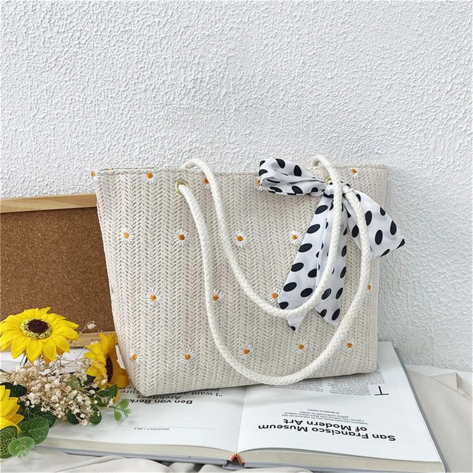 Bloom Polka Bow Handbag