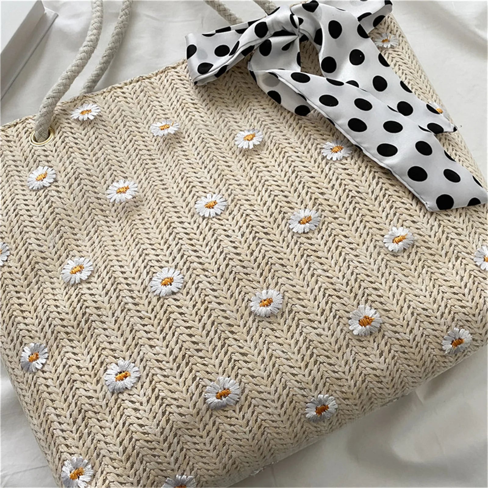 Bloom Polka Bow Handbag